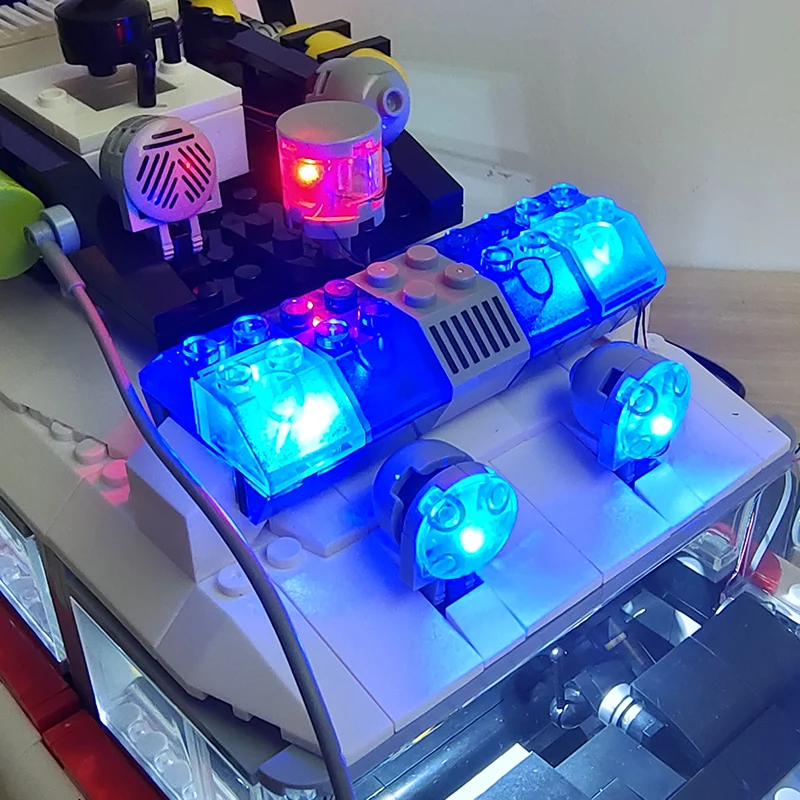 れの LED ライトセット 10274 互換 50016 ゴーストバスターズ用 (LED