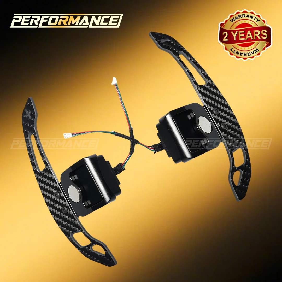 TDD Magnetic Carbon Fiber Paddle Shifter For Audi A1 A3 A5 A8 Q3 Q4 Q5 Q7 Q8 S1 S3 S5 SQ5 SQ8 RS3 RS5 RSQ5 Shift Paddle