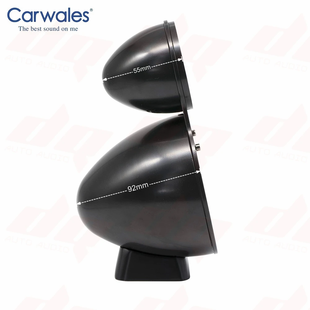 2PCS Car Refit 3-way 3.5 Inch Midrange Treble Combination Speaker Box Tweeter Stand Cup adapter for Car 3.5INCH Bracket 1pair