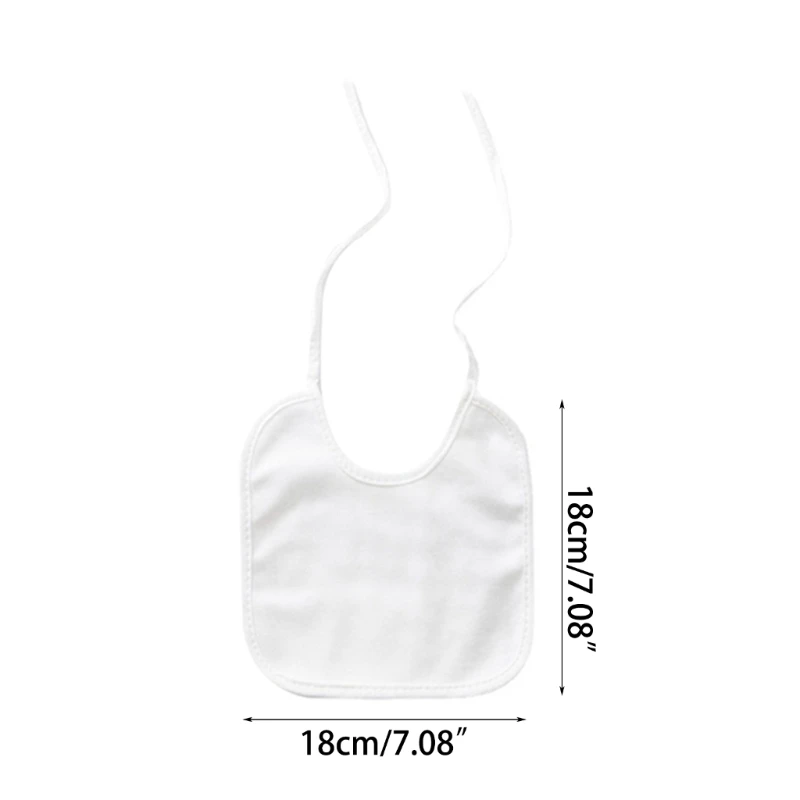 Baby Bibs 10pcs Cotton Waterproof for Painting DIY Craft Supplies