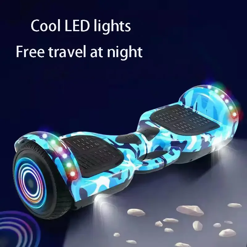 6.5inch Electric Self-balancing Scooters Bluetooth Colorful 2 Wheels Kids Electric Hover Board