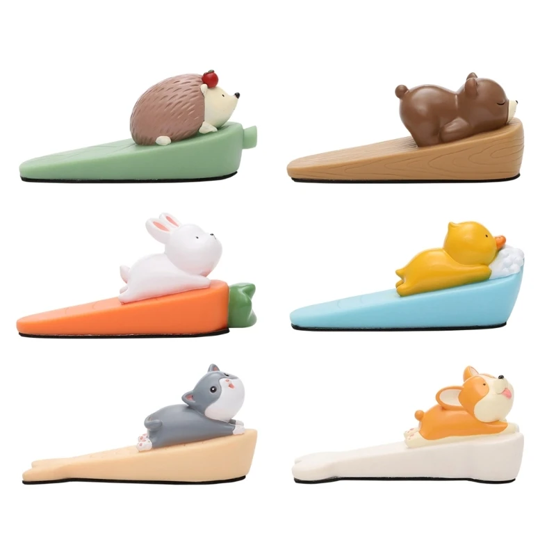 

Lovely Cartoon Door Stop Door Catcher Non Scratching Doorstop Decorative Door Stopper for Hotel Office Bathroom Dropship