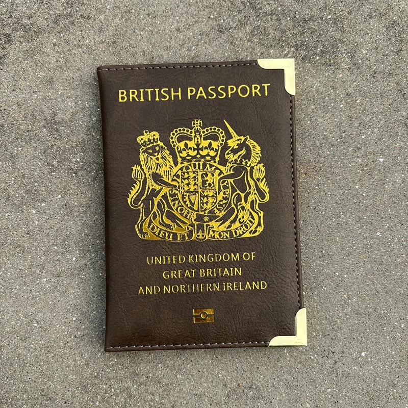 Porta Passaporto In Pelle OLTREMARE ABB. ORO | The Bridge - Foto 8