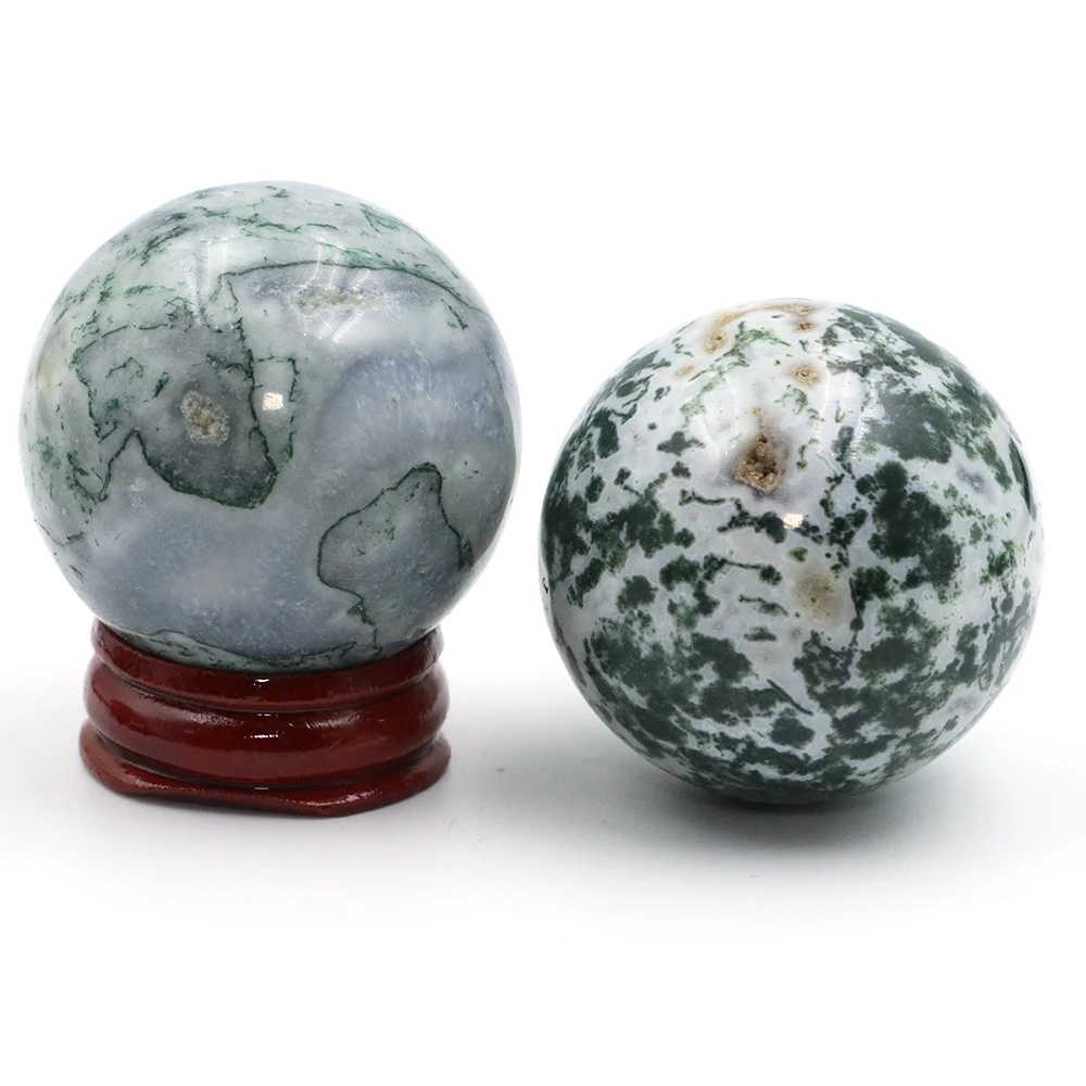 Pierre De Massage En Agate Naturelle Bandée – Pour Reiki, Décoration Bonsai – Neuf