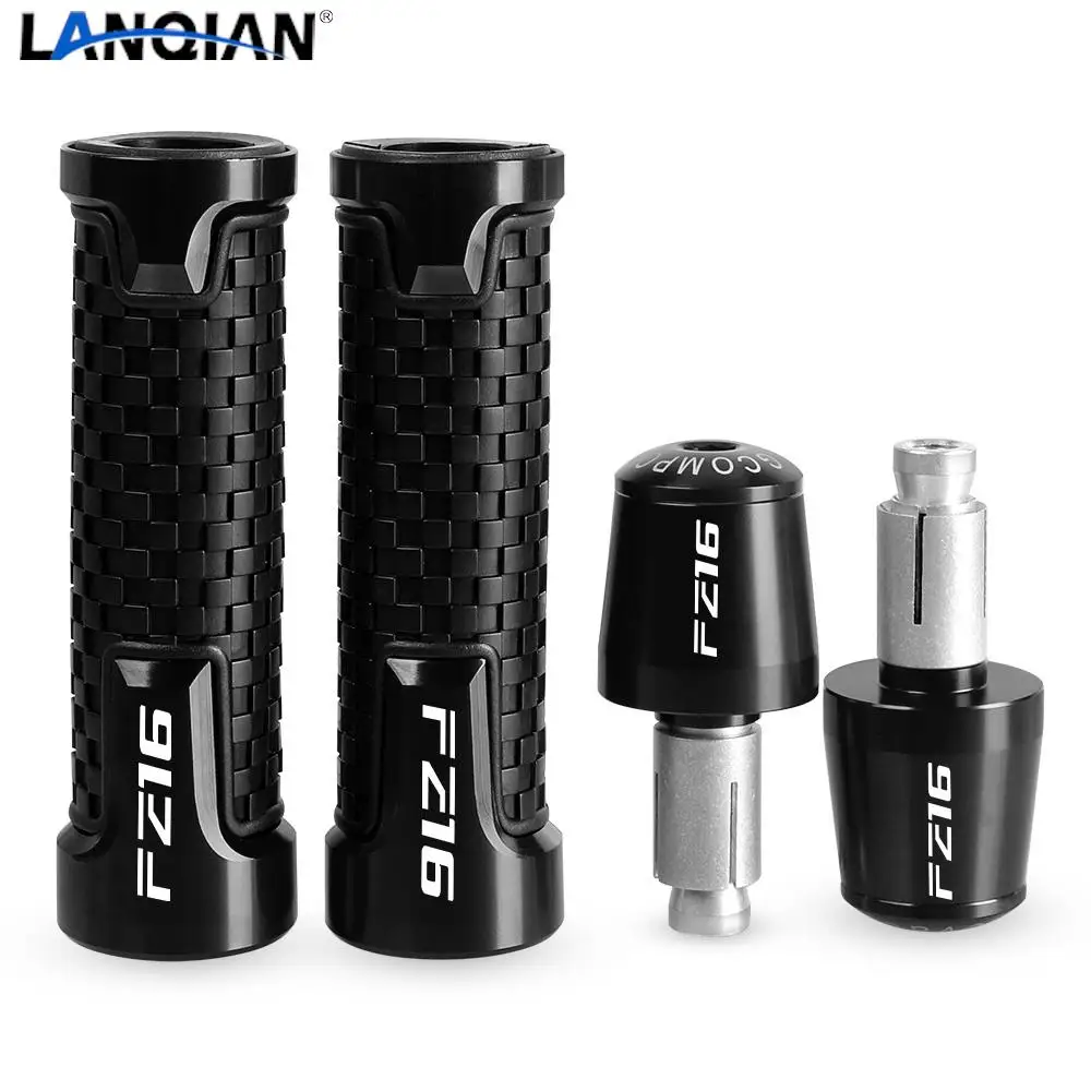 

For YAMAHA YZF FZ16 2011 2012 2013 2014 2015 2016 Motorcycle Accessories 7/8" 22MM Handlebar Hand Grips Handle Bar End Cap plug