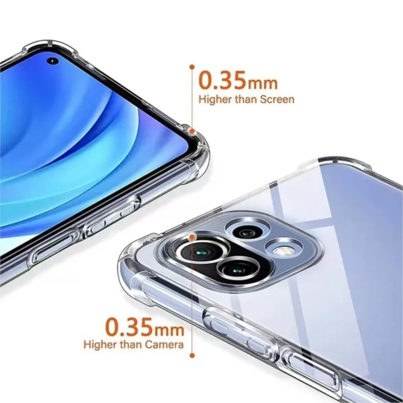 Ultra-Protection 1.5MM Clear Air-Bag Case with Shock Absorption