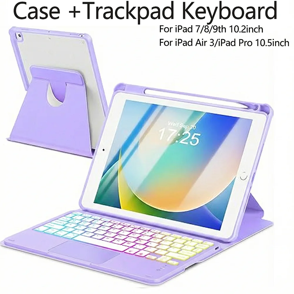 Wireless Detachable Keyboard and Trackpad with Mouse