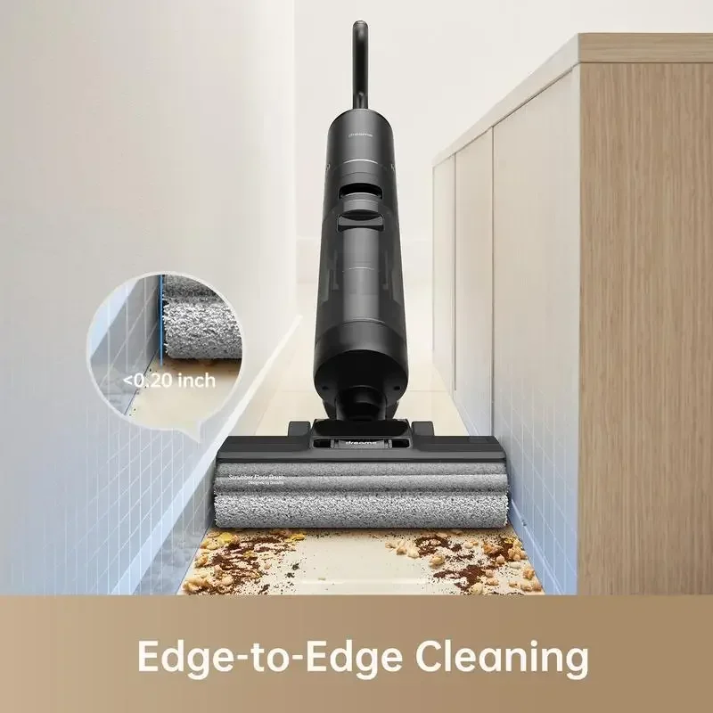 dreame H12 PRO Wet Dry Vacuum Cleaner, Rechargeable Cordless Vacuum Mop Cleaner with Hot Air Drying 3