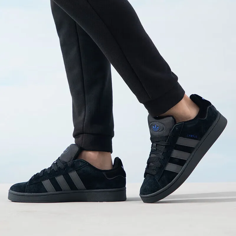 Adidas Original Black Campus 00s Men's and Women's Board Shoes Wear-resistant Anti-slip Casual Shoes