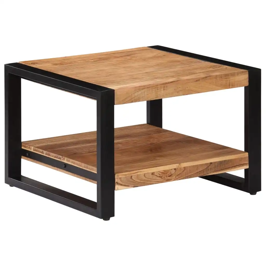 

Coffee Tables Living Room Coffe Table Home Decor 60x60x40 cm Solid Acacia Wood