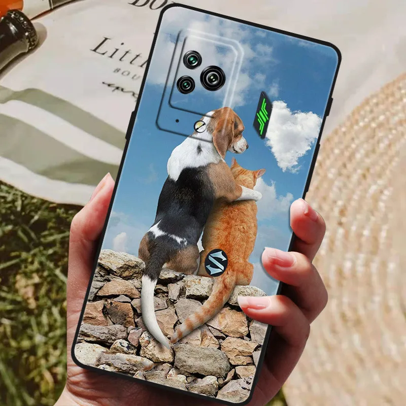Cute Cat Silicone Soft TPU Shockproof Bumper Case Cover
