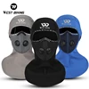 WEST BIKING Winter Sport Cycling Headwear With Activated Carbon Filter Face Cover Ski Bicycle Motocycle Fleece Head Cap Hat