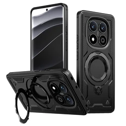 Cover Protettivo con Supporto Magnetico Shockproof - Retro Durevole