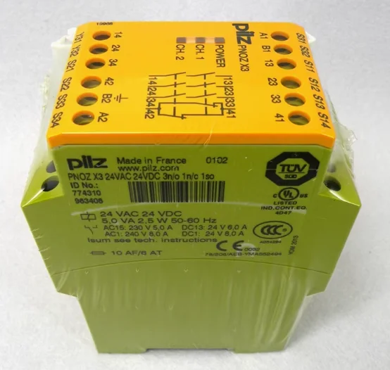 필츠 안전 릴레이 750104 751104 750105 751105 PNOZ S6 PNOZ S..