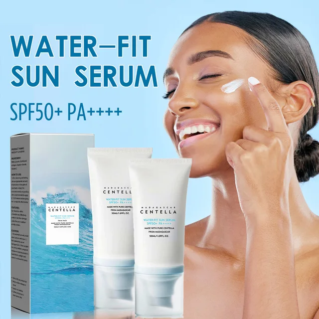 Centella – crème solaire originale pour le visage, 50 +, protection solaire UV, crème blanchissante pour la peau, protection hydratante coréenne, soin du corps 1