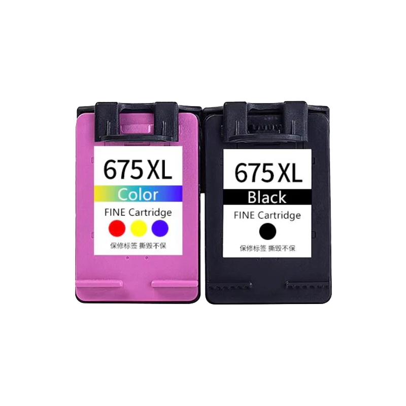 

Vilaxh For HP675 For HP675XL Ink Cartridge For HP officejet 4000 4400 4575 Printer