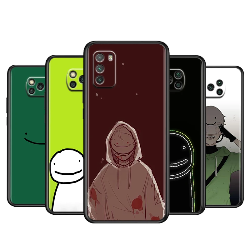 Мягкий чехол для телефона Dream Smp Smile Xiaomi Poco X3 NFC M2 X2 F2 F3 GT M3 M4 F1 Pro Mi Play Mix 3 A3 A2 A1 Lite |