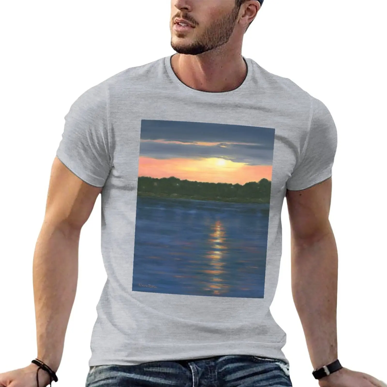 

Casco Bay T-Shirt hippie clothes quick drying Tee shirt mens t shirts