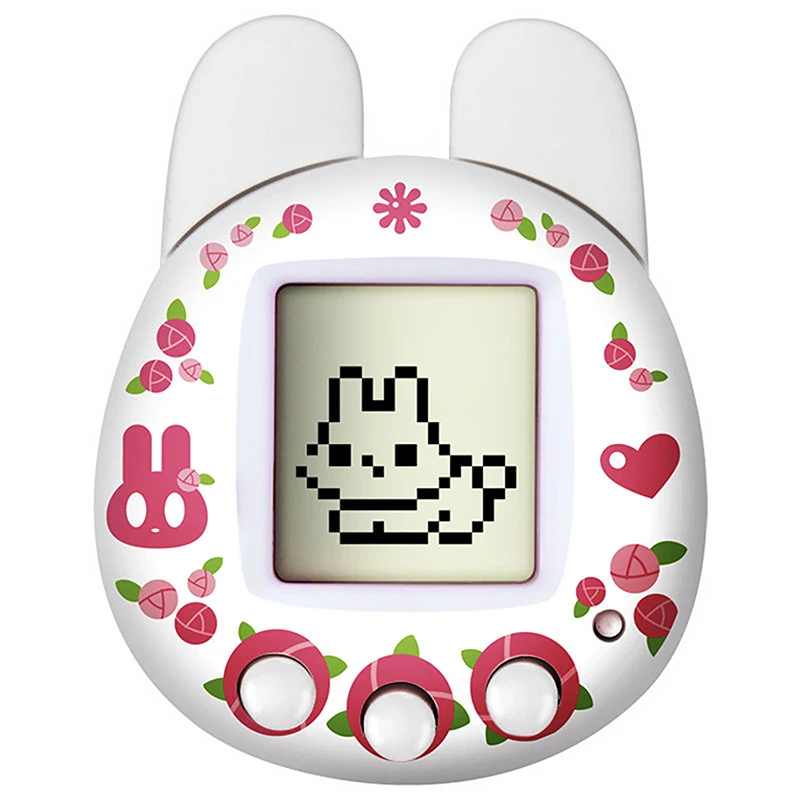 Handheld Game Console Virtual Pet Toy Electronic Pet Toy Mini Classic Game Tamagotchi Original 90s Nostalgic Electronic Pets Portable Game Console Toys Interactive Virtual Pet Cats Dogs Rabbits Kid Toys