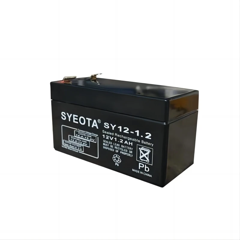 12V1.2AH Battery Rechargeable for Audio Access Control Security Gate Machine Lead-acid Accumulator Replacement