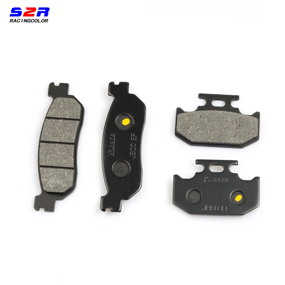 S2R Motorcycle Front Rear Disc Brake Pads Set for YAMAHA TW125 TW200