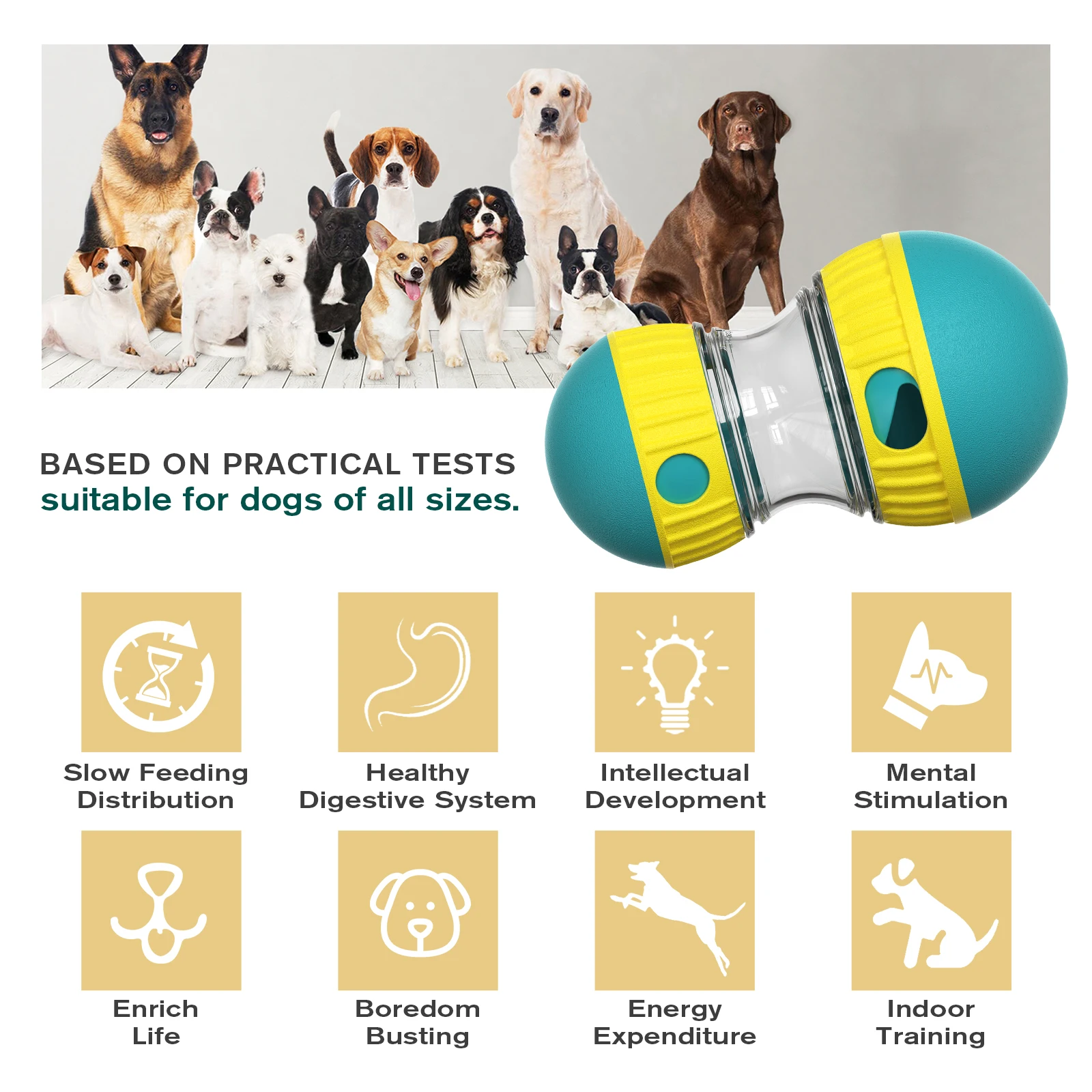 Interactive Dog Toys For Small Large Dogs Cats Improve IQ Indoor Training Puppy Toys Chihuahua French Bulldog Pug Pet Supplies 5