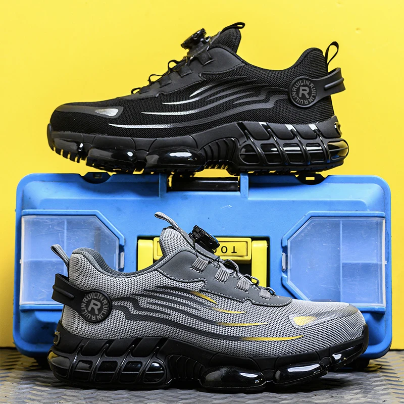 Men’s Breathable Safety Work Shoes 6