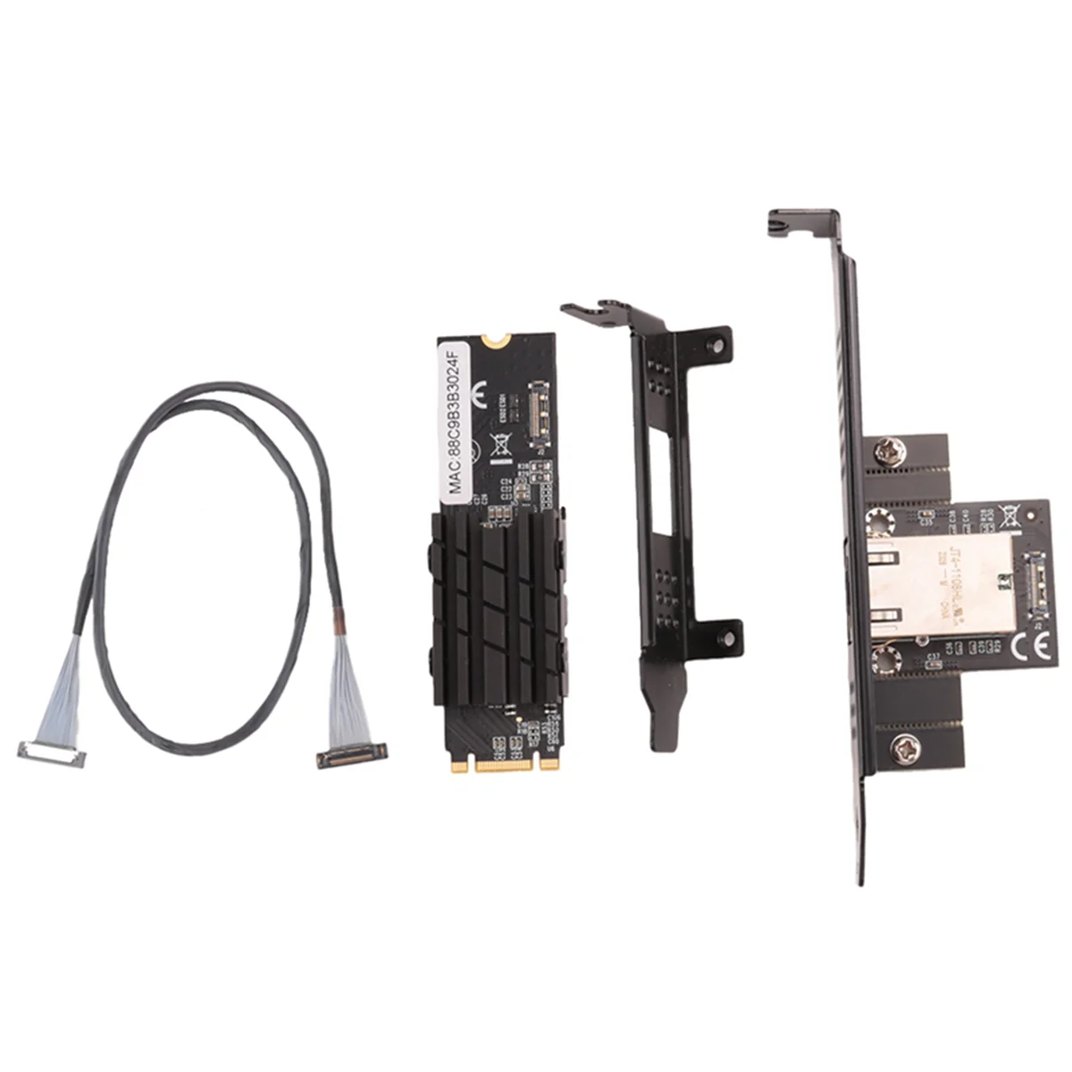 Scheda Di Rete Da 10Gb Chiave B + M Da M.2 A Rj45 Adattatore Di Rete Gigabit Ethernet 10G/2.5G/10000M Scheda Lan Nic Internet