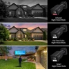 8MP 4K IP Camera Outdoor Ai Face Recognition H.265 Onvif Black CCTV RTSP Color Night Vision 4MP POE Human Audio Security Camera 3