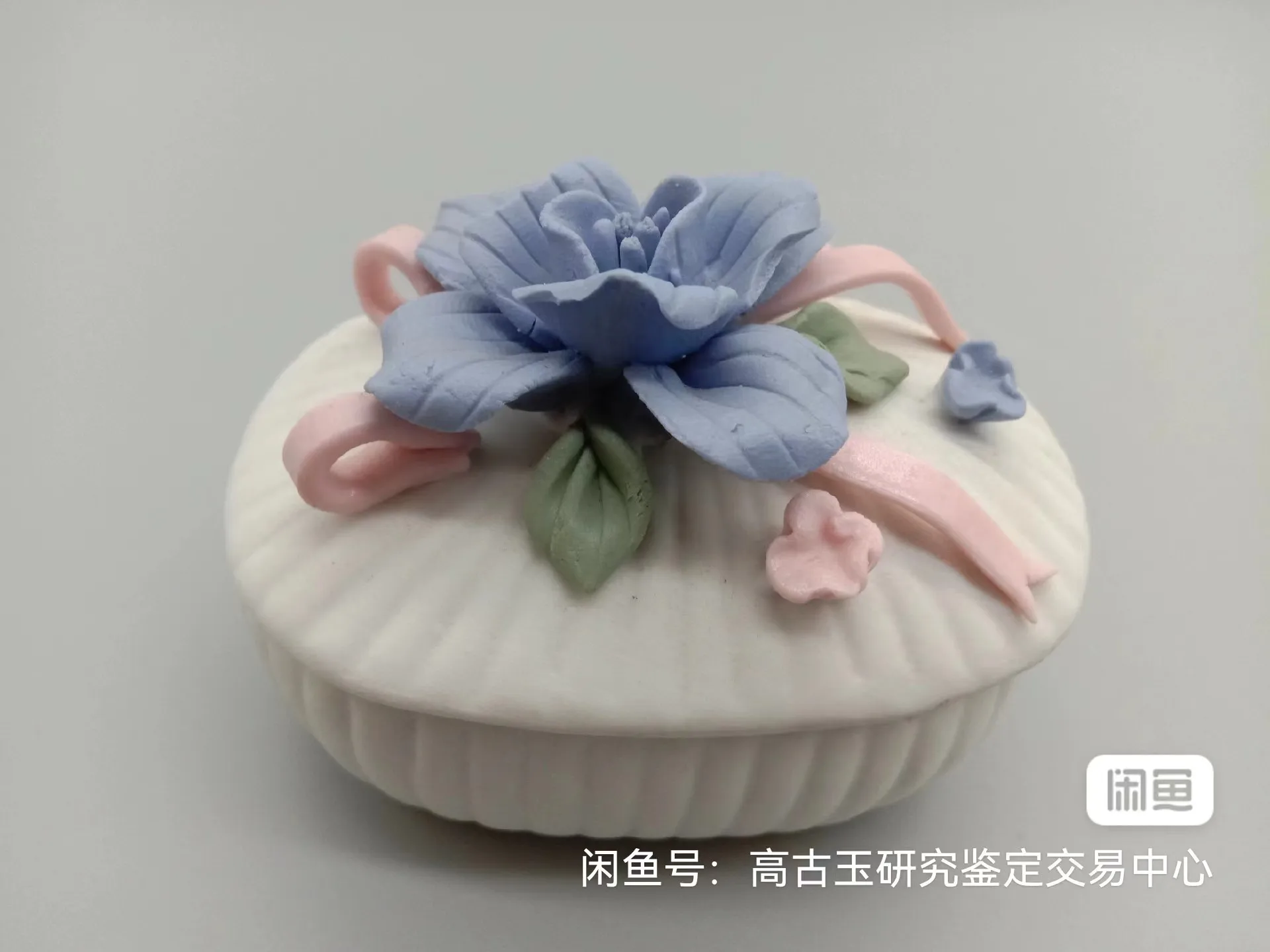 Ceramics Flower Jewelry Storage Box Travel Organizer Jewelry Case Storage Earrings Necklace Ring Jewelry Organizer Display 6