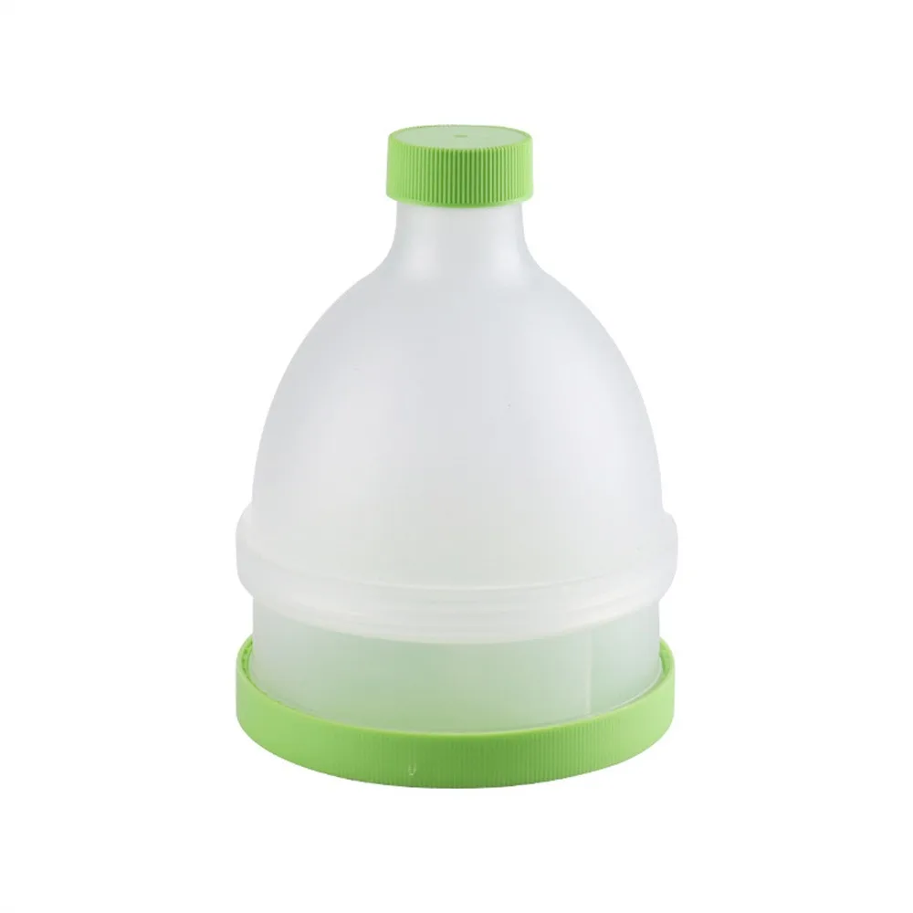Circular Protein Powder Funnel Small Water Cup Outdoor Camping Container Durable And Reusable Storage Container Protein Shaker