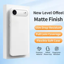 Luxury Ultra Thin Soft Silicone Phone Case - Clear Matte Rubber Shockproof Cover - Google Pixel 8 Pro (Clear)