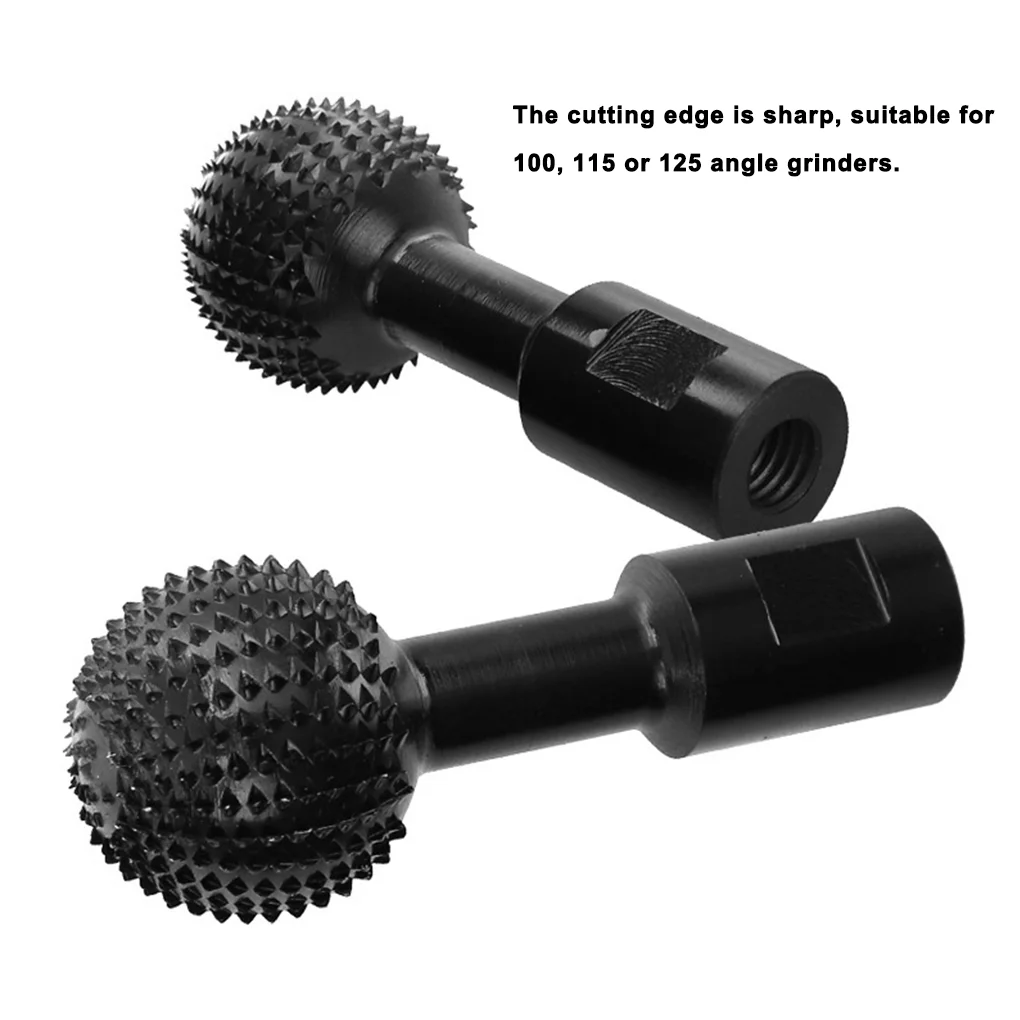 Sphere Rotary Grinding Head Wood Carving Polishing Engraving Drilling Bits Ball Gouge Grinding Head Angle Grinder Tool