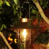 Hanging Solar Lights Lantern Lamp With Hook Waterproof Solar Pathway Lights Landscape Lighting for Garden Outdoor Pathway 2