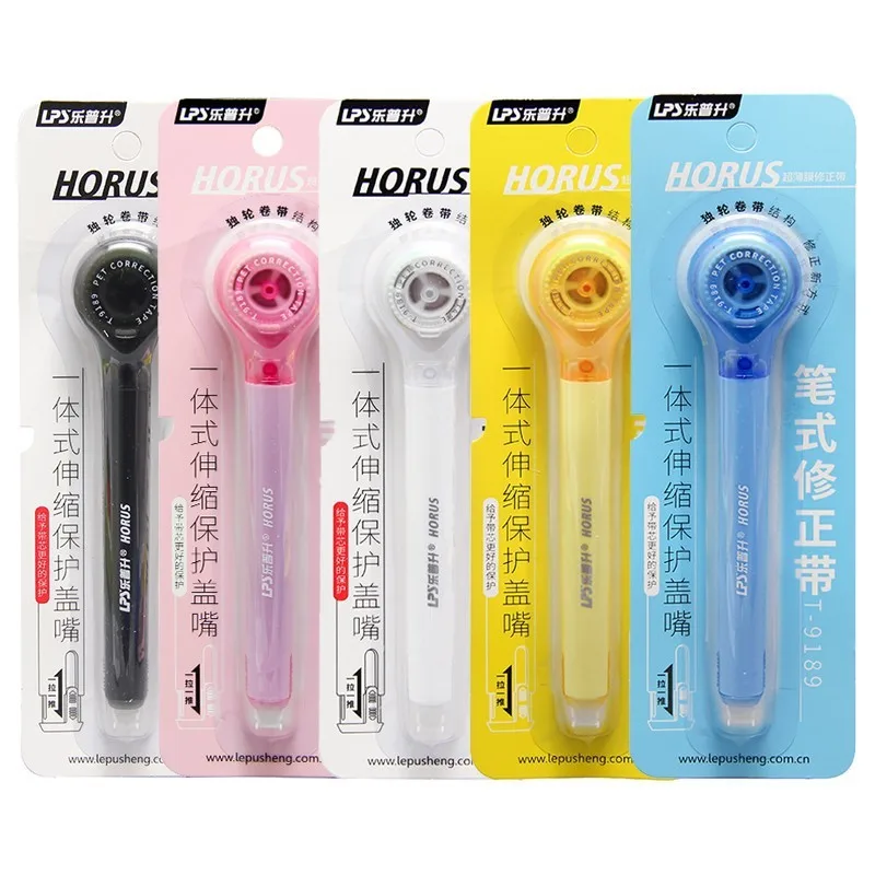 Pen Shape Correction Tape New creative design Stationery corrector Tape width:5mm length:6m office for School supplies