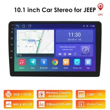 8 Core Autoradio Multimedia Gps Video Speler Navigatie Voor Jeep Compass Commander Liberty Wrangler Android 10 Stereo Bt 4G Wifi