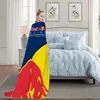 Blanket Plush Nap Sofa rug Cool-Red-B-Bull-ES for Living Room Sport Warm Office Bedroom Birthday Luxury Home Travel Kid Gifts 1