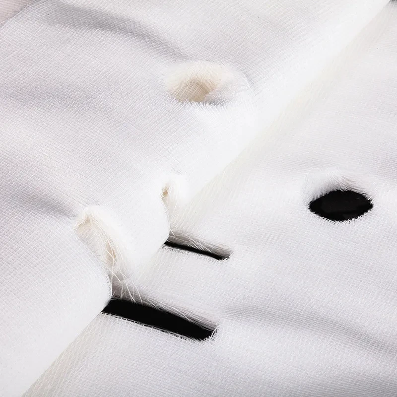 Disposable Facial Cotton Gauze with DIY Seaweed Soft Mask Powder Essential Mask Paper for Salon Spa Beauty and Skin Care