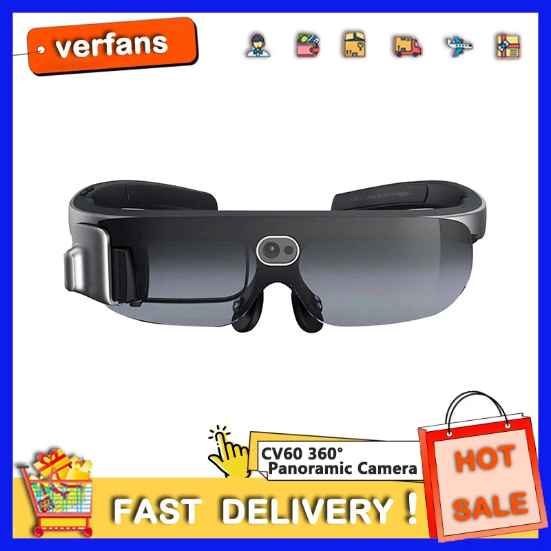 New Rokid Glass 2 Foldable AR Glasses 32Gb Industry Application Version Ready in Stock