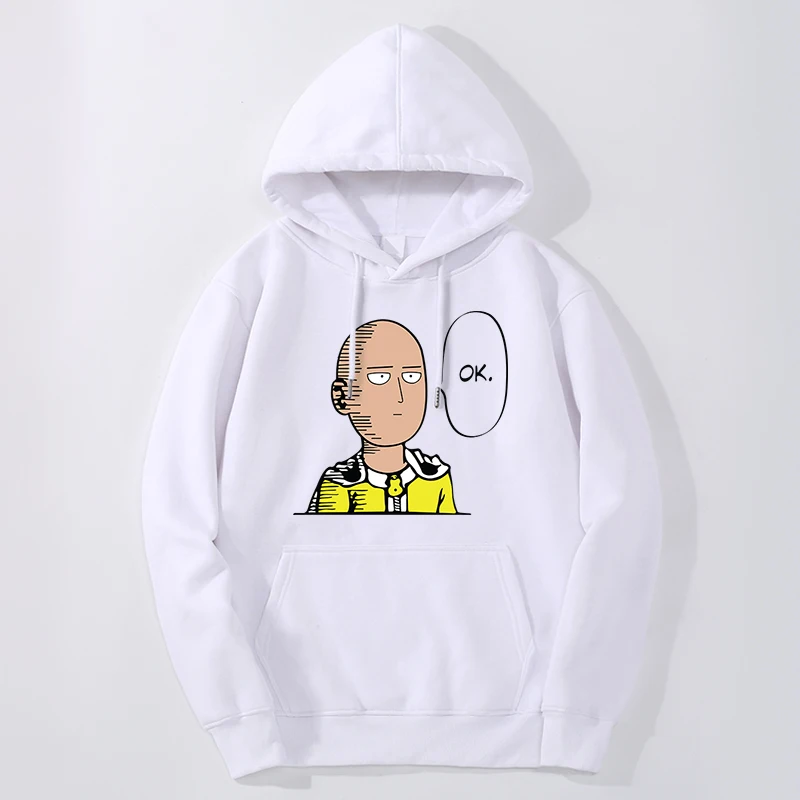 

One Punch Man Graphic Hoodie Sweatshirts Anime Saitama Men/women Funny Streetwear Crewneck Hip Hop New Sportswear Sudaderas