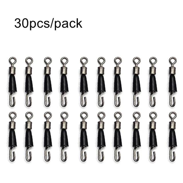 30pcs/lot Durable Easy Link Fishing Connector Fishing Clips Quick Change  Fishing Tackle Fishing Terminal Fishing Tools - AliExpress