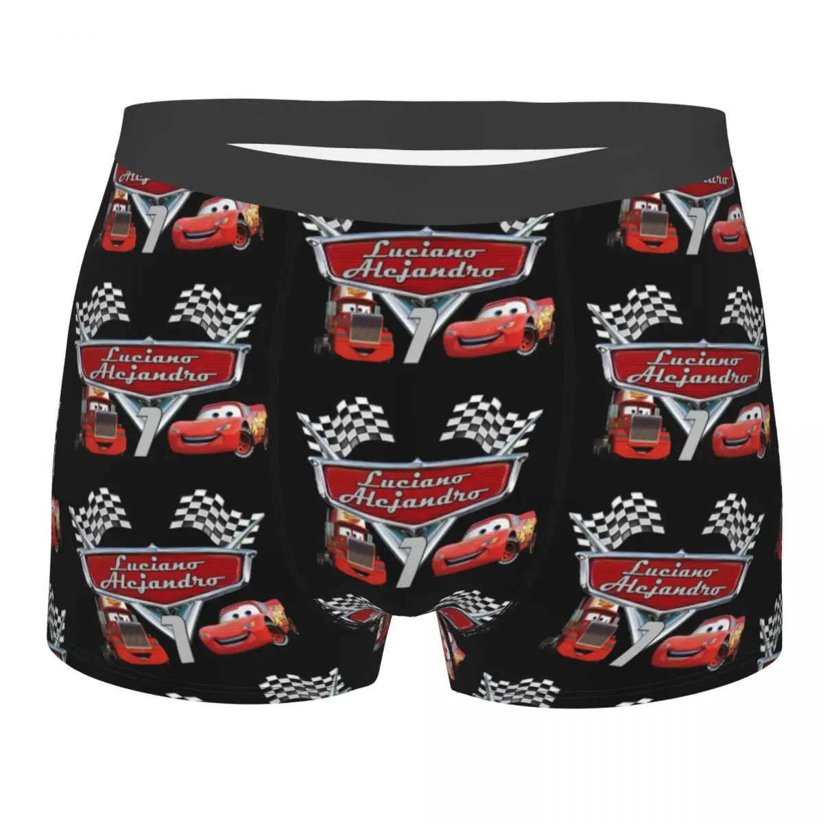 

Lightning McQueen Cars Boxer Shorts For Men 3D Printed Cartoon Underwear Panties Briefs Soft Underpants