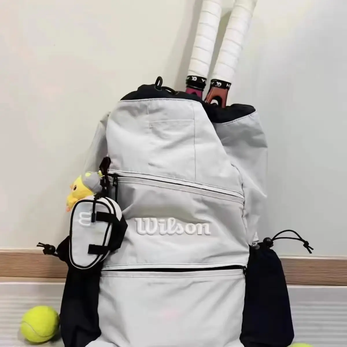 WilsonTennis bag backpack women's sporting large capacity outdoor mountaineering trip swimming training badminton backpack men 5
