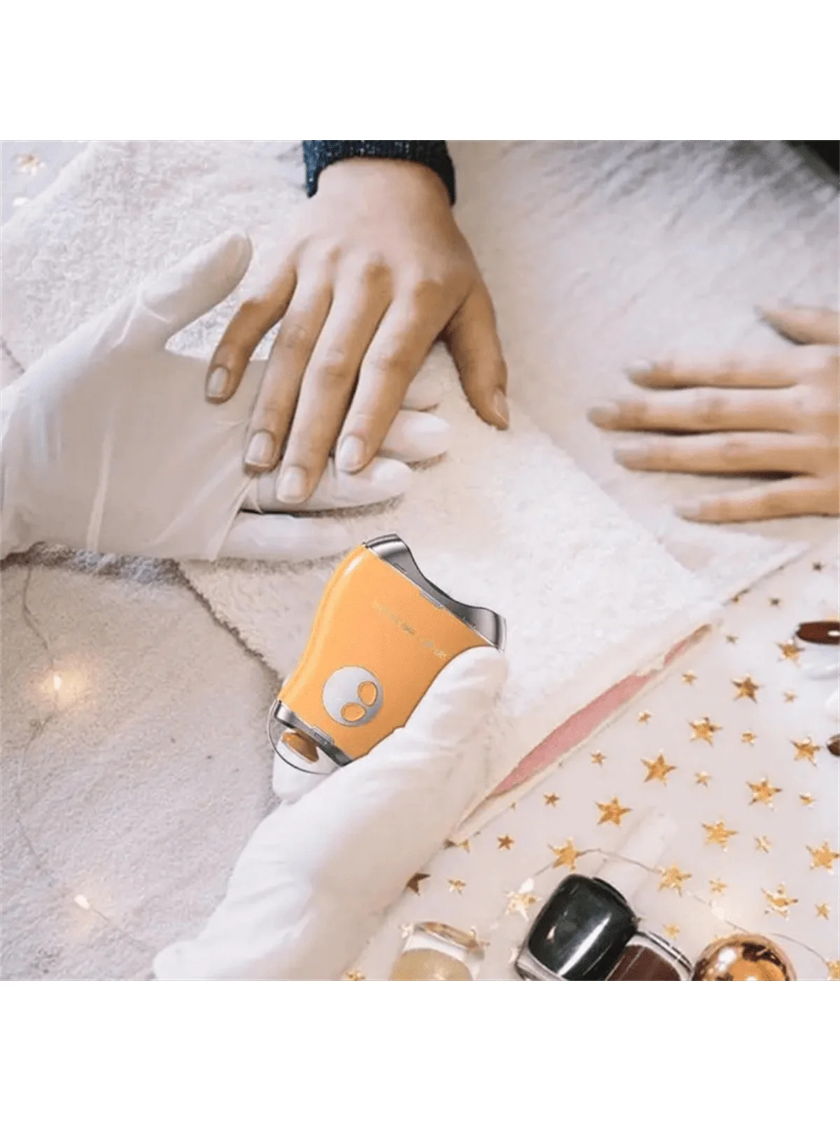 Electric Nail Grinder Mango Shape Toe Nails Cutter Double-Head Trimming Nail Sharpener Adults Cutter