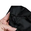 10pcs/lot Customized logo black nylon waterproof underwear socks umbrellas storage bag double drawstring travel pocket 5