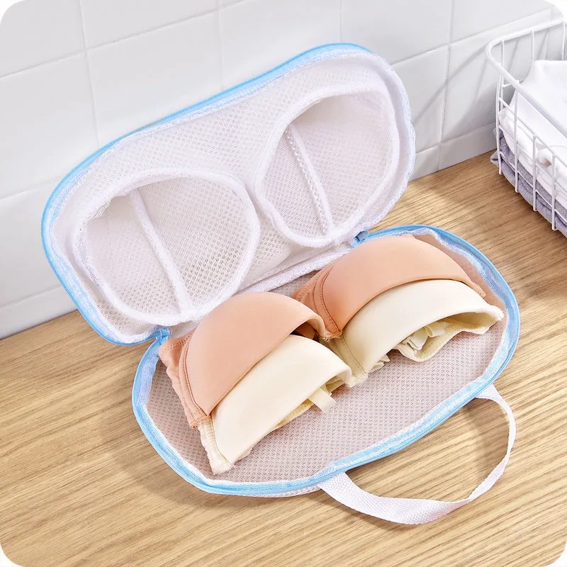 Bra Laundry Bag Underwear Mesh Washing Bag Bras Storage Organizers Anti-deformation Underwear Laundry Bag Laundry Organization 2