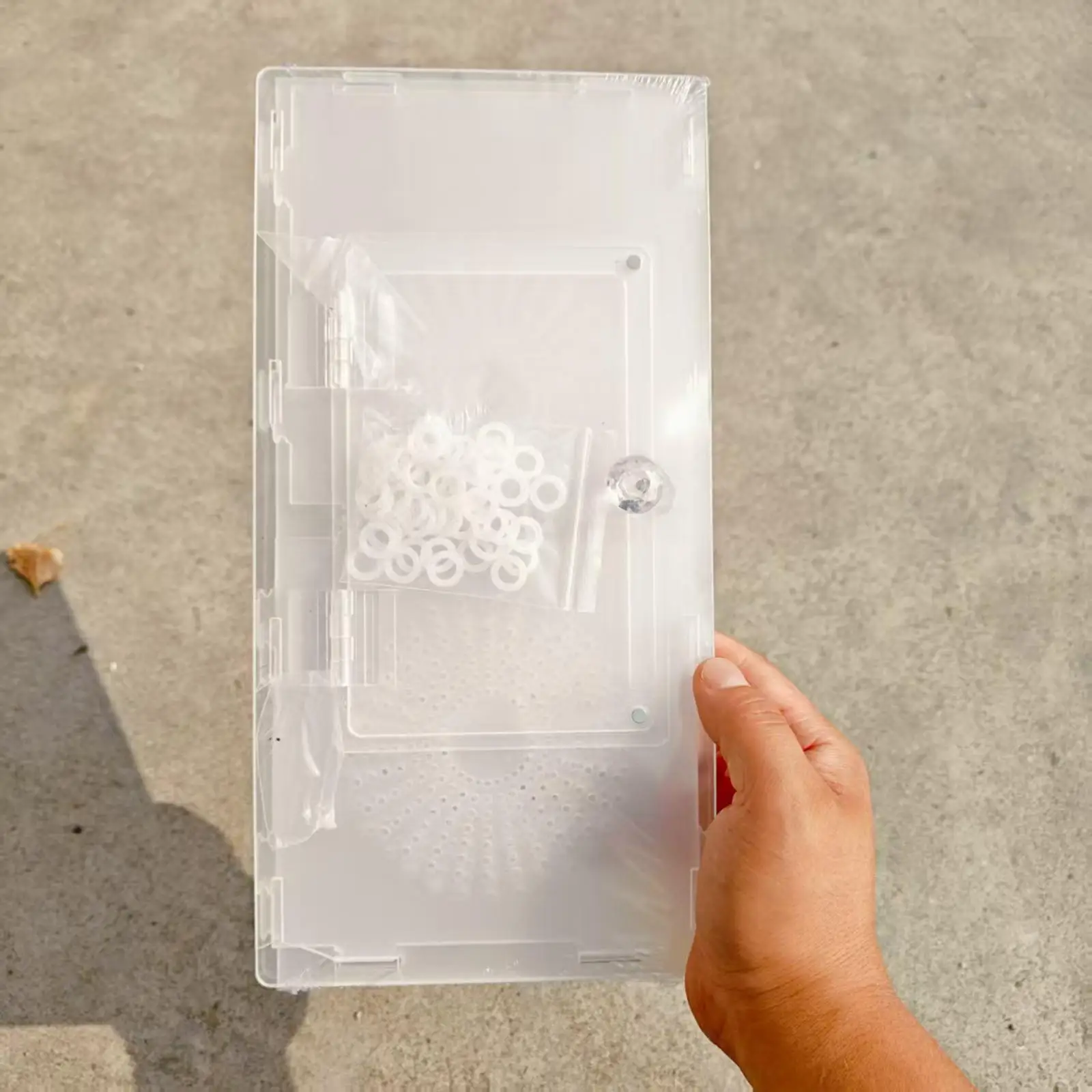 Acrylic Habitat Enclosure for Mantis Jumping Spider 15x15x30cm Accessory Quick Installation Multifunctional Transparent