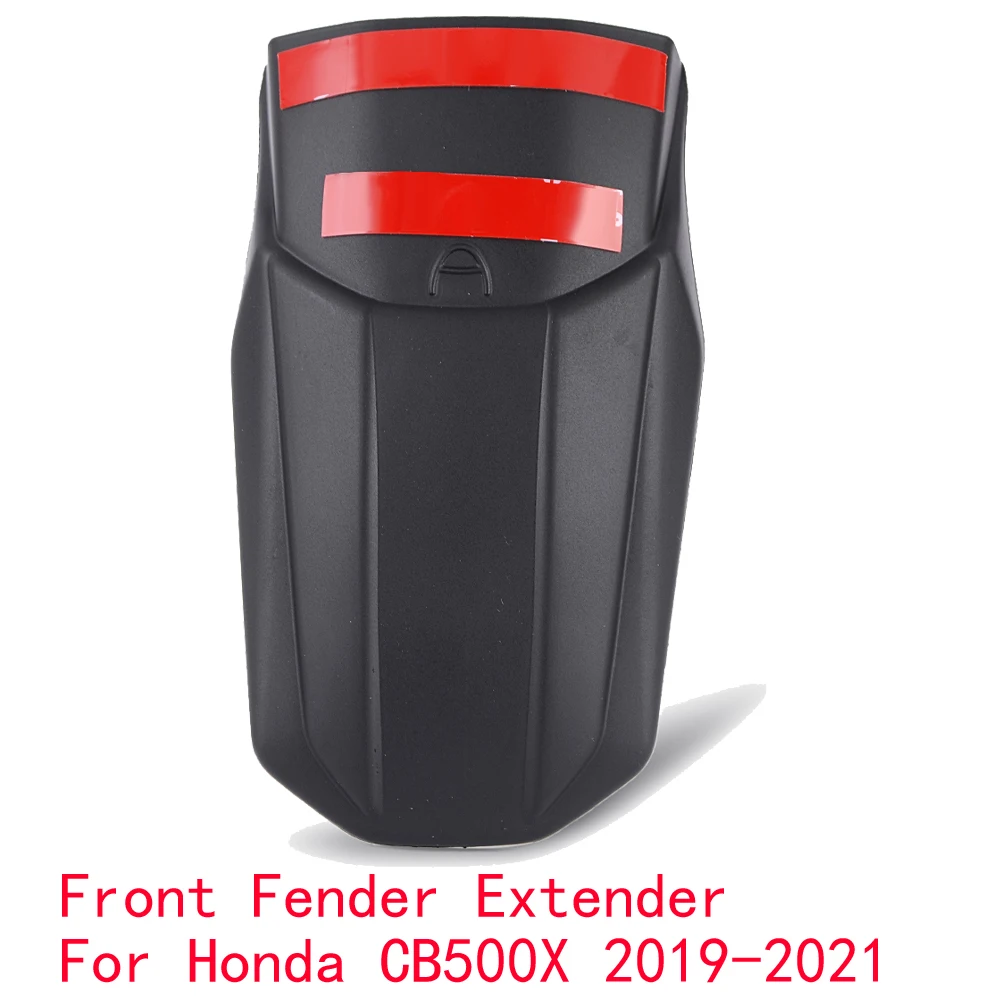 Extensor De Guardabarros Delantero Negro Para Honda CB500X/CB500F 2013-2018