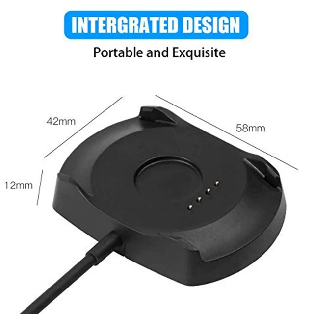 USB Charging Cable Stand Data Cord For Xiaomi Huami Amazfit Stratos Smartwatch 2/2S Wireless Charger Dock 1