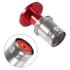 Fire Missiles Button Car Cigarette Lighter Anodized Aluminum 12 Volt Car Cigarette Lighter Replacement Fits Most Vehicles 4